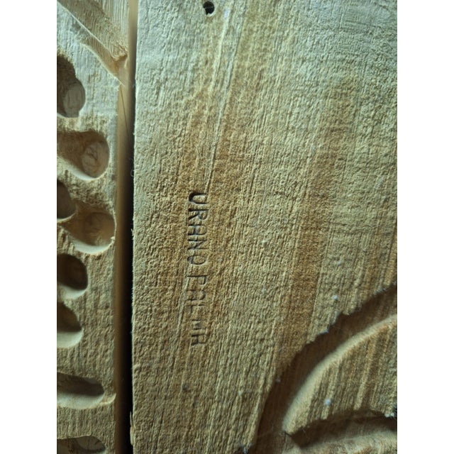 Urano Palma, Sculpture, 1980s, Wood For Sale - Image 4 of 5