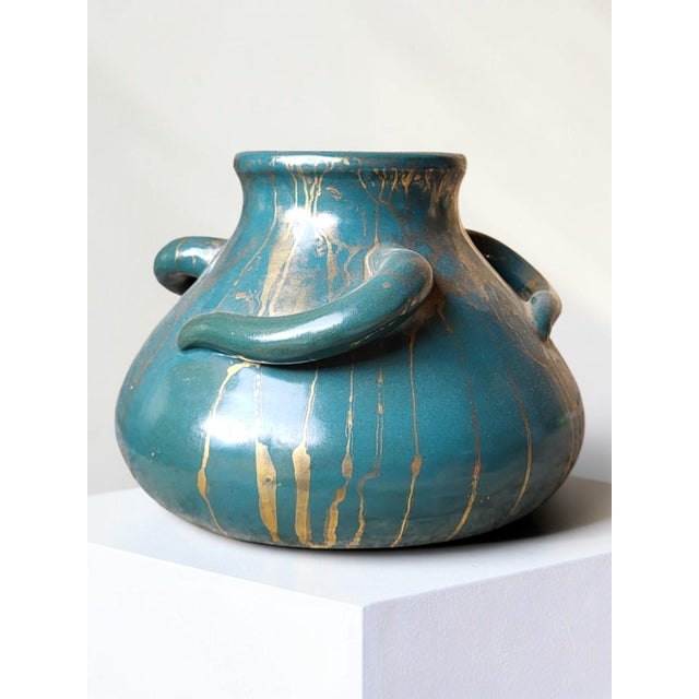 Stoneware Vase by Léon Pointu, Puisaye, 1920s For Sale - Image 9 of 9