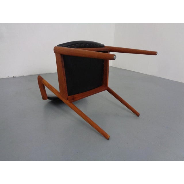 Model 42 Dining Chair in Teak by Kai Kristiansen for Schou Andersen, Denmark, 1960s For Sale - Image 11 of 13