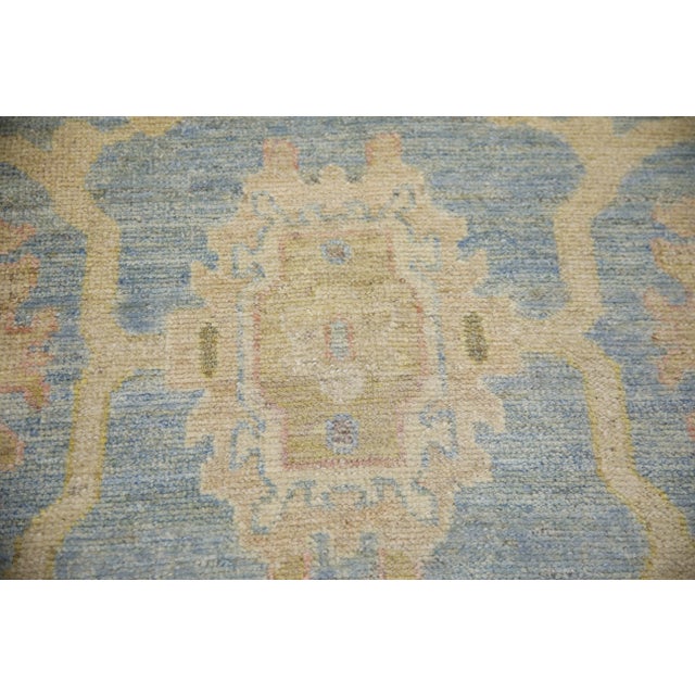 Turkish Modern Turkish Oushak Rug 6'6" x 9'8" For Sale - Image 3 of 7