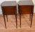 1930s Pair of French Louis XVI Walnut Nightstand / Bedside Table For Sale - Image 17 of 18