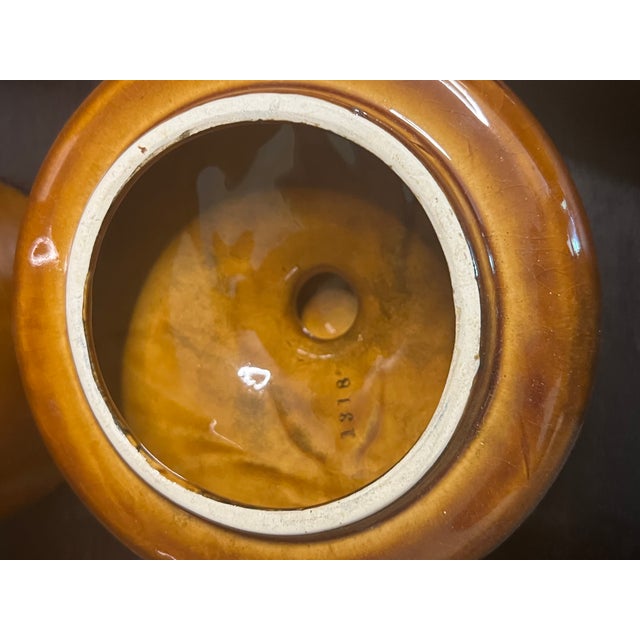 Set of 4 Holiday Designs Canisters Mushroom Lid, 1960s For Sale - Image 4 of 12