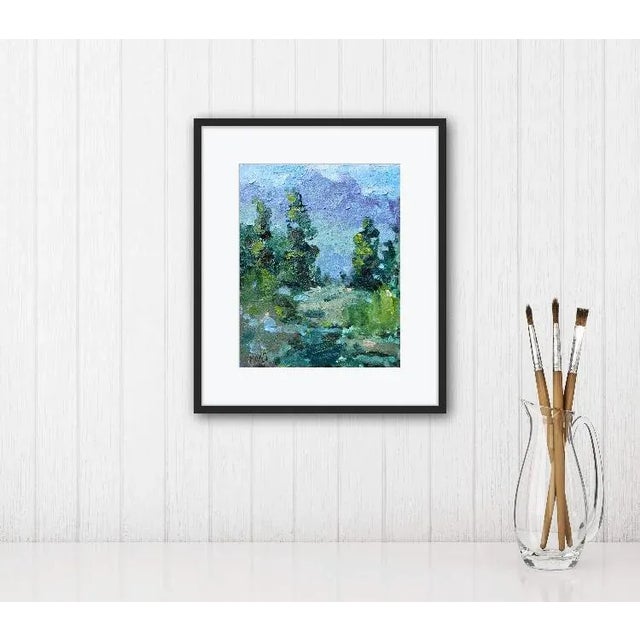 Contemporary Impressionist Sierra Nevada Oil Painting For Sale - Image 11 of 12