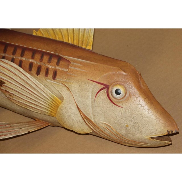 Large Metal Fish Trade Sign, 1970s For Sale - Image 4 of 16