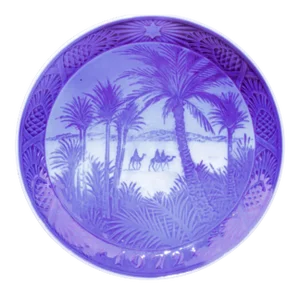 1970s Royal Copenhagen Plate, 1972