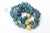 This is part of Chairish’s Fine Jewelry assortment. This trio of custom jeweler made stretch beaded bracelets are a...