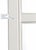 Vintage Faux Bamboo Glass Top Coffee Table in Super White Satin For Sale - Image 10 of 12