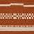 2020s Sample - Schumacher Skyline Stripes Reversible Fabric In Burnt Orange For Sale - Image 5 of 6