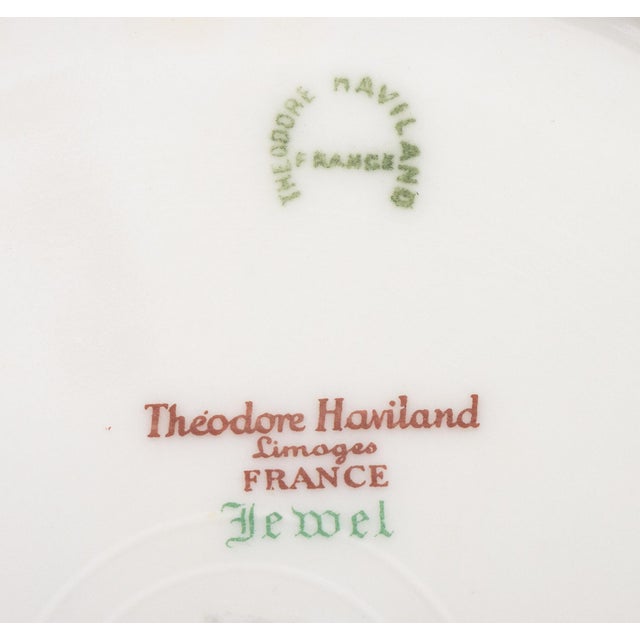 Late 20th Century Haviland Limoges "Jewel" Dinner Service, 82 Pcs. For Sale - Image 5 of 13