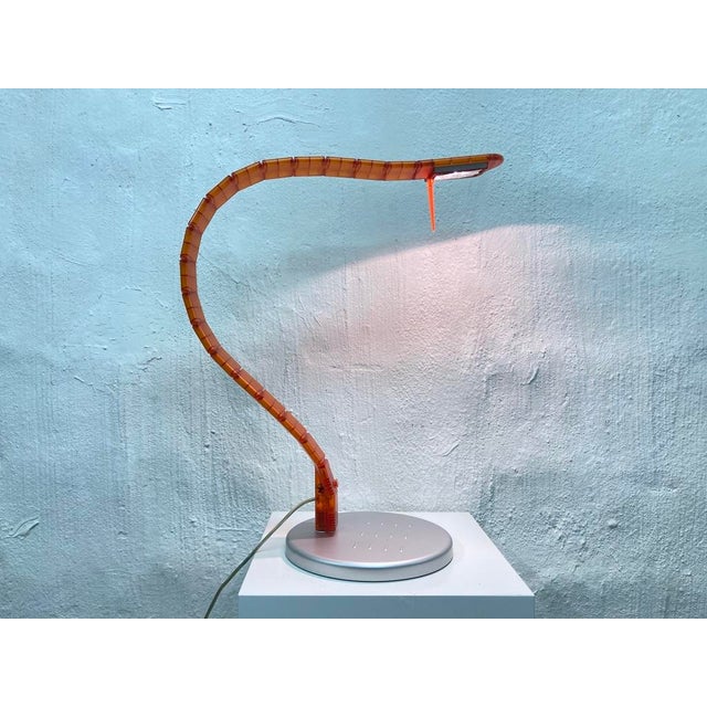 Flexible Table Lamp in Orange by Tobias Grau, 2000s For Sale - Image 10 of 17