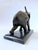 Bronze Elephant on Marble Base - 12" H For Sale In Dallas - Image 6 of 9