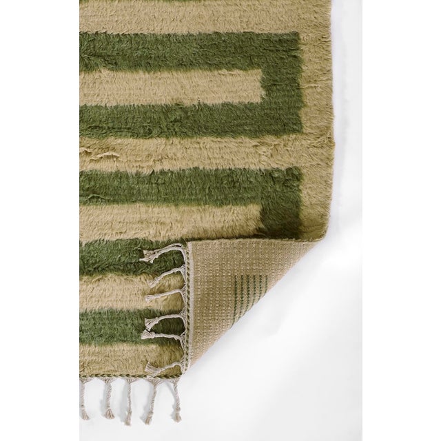 2020s Momeni Neo Green Hand Woven Area Rug 5' X 8' For Sale - Image 5 of 9