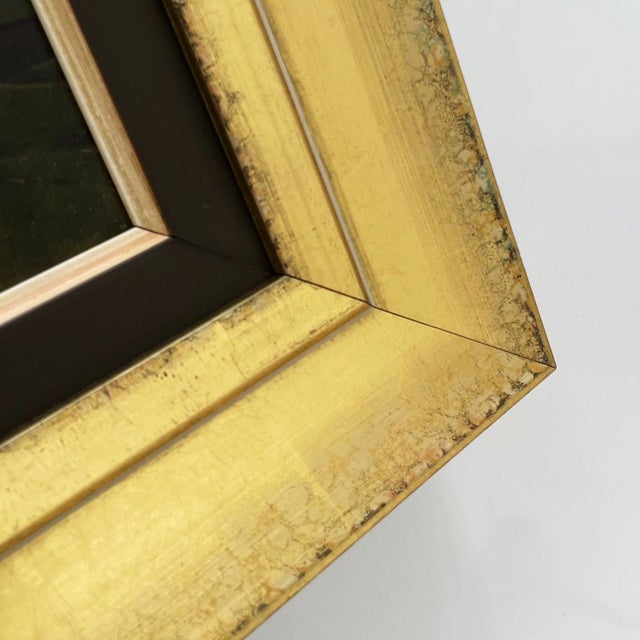 Albert Marks, Landscape View, 1930s, Oil on Canvas, Framed For Sale - Image 11 of 12