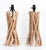 Pair Of Twig Lamps. Rewired with new sockets, cord and plugs. In good working condition. Measures 18.5" to top of socket....