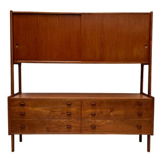 Vintage Danish Teak RY20 Sideboard by Hans J. Wegner for Ry Møbler, 1950s For Sale