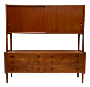 Vintage Danish Teak RY20 Sideboard by Hans J. Wegner for Ry Møbler, 1950s