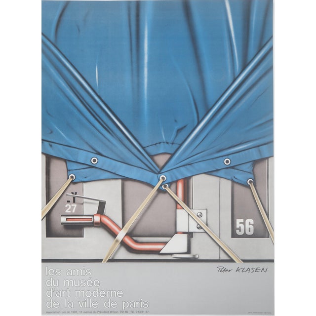 Peter Klasen, Musée d'Art moderne, Lithograph For Sale