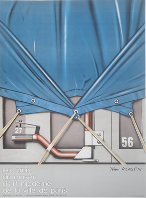Peter Klasen, Musée d'Art moderne, Lithograph