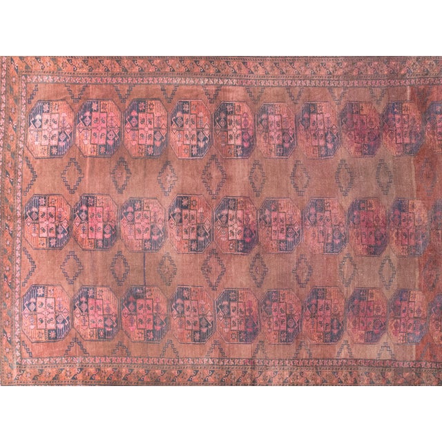 Early 20th Century Afghani Bashir Rug For Sale - Image 15 of 16