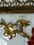 Vintage French "N" Mark Footed Cherub Bowl With Ormolu Trim & Floral Interior | Two Handled | Blue Crowned N For Sale - Image 12 of 13