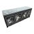 Vintage 72 In. Glass Top Asian Sideboard Cabinet For Sale