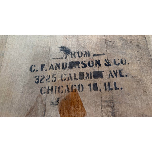 Vintage Industrial Two-Tier Bindery Cart For Sale - Image 12 of 12