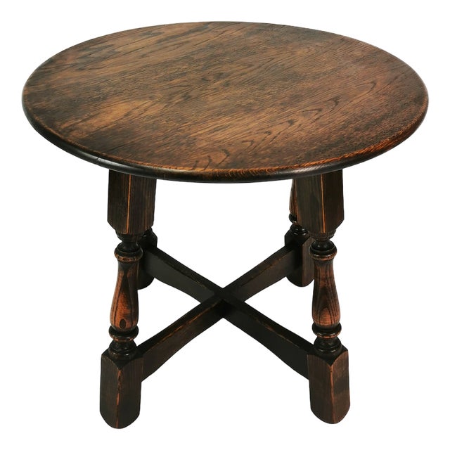 Round Coffee Table, Germany, 1940s | Chairish