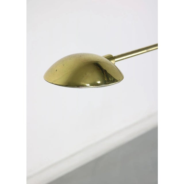 1980s Vintage Golden Arc Table Lamp from Meblo, 1980s For Sale - Image 5 of 18