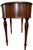 Antique Colonial MFG Co. Solid Honduras Mahogany Kidney Desk (Model 593) For Sale - Image 4 of 9