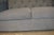 English Pottery Barn Gray Tweed Look Tufted Chesterfield Loveseat Sofa Couch Rolled Arms For Sale - Image 3 of 15