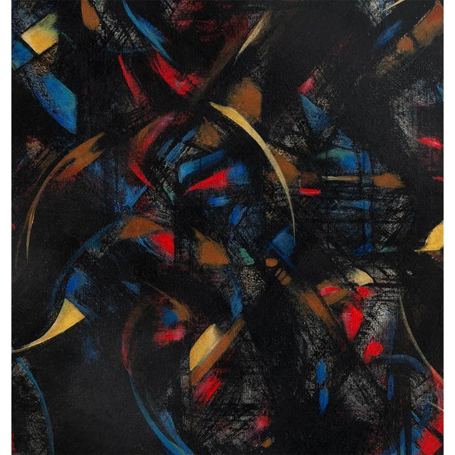 "Sparks in a Windstorm" Original Abstract Painting For Sale In Los Angeles - Image 6 of 8