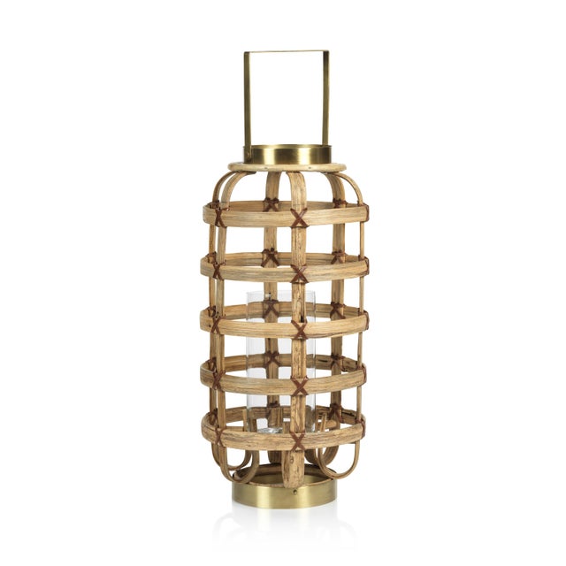 2020s Pordenone Decorative Candle Lantern, Large For Sale - Image 5 of 5
