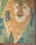1980s Mid-Century Modern Painting of a Lion on Masonite, Signed Caywood For Sale - Image 5 of 12