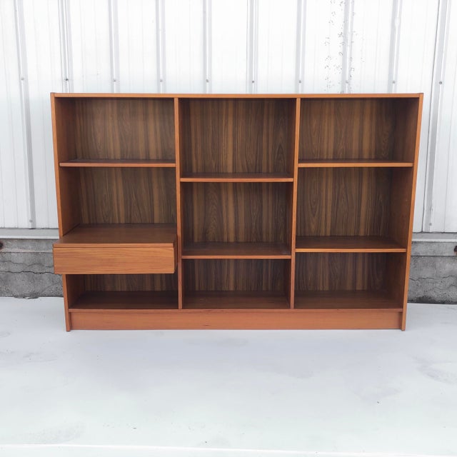 Scandinavian Modern Teak Bookcase by Jesper Chairish
