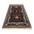 Heriz Rug 5’11” X 8’8” Black Wool Vintage Traditional Hand-Knotted Carpet For Sale