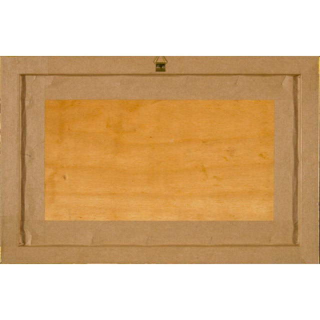 Oreste Albertini, Mountain Landscape, 1920s, Oil Painting on Panel, Framed For Sale - Image 9 of 10
