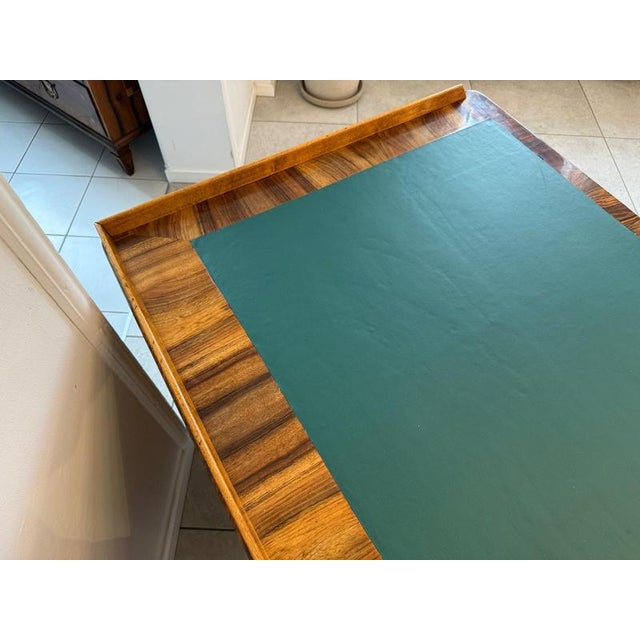 Large Biedermeier Desk with Leather For Sale - Image 12 of 18