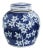 Chinoiserie Plum Flower Ginger Jar For Sale