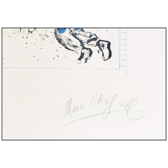 Surrealism 1970s Le Petit Cheval Rouge, Marc Chagall For Sale - Image 3 of 5