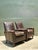 American Vintage Old Hickory Distressed Leather Armchairs - Pair For Sale - Image 3 of 18