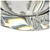 Monumental Signed Vannes-Le-Châtel French Freeform Crystal Centerpiece Bowl For Sale - Image 9 of 9
