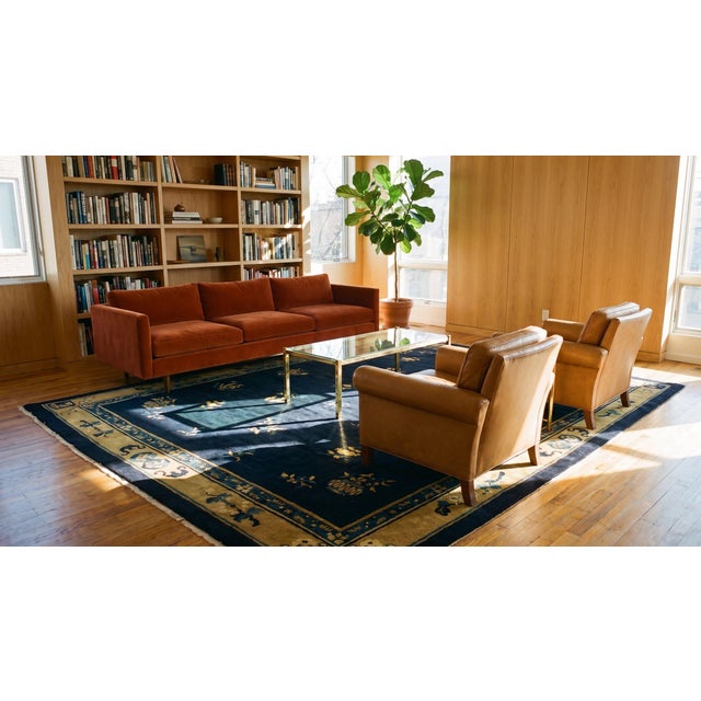 Early 20th Century Chinese Peking Carpet For Sale - Image 11 of 12