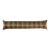 Brown Tartan Draught Excluder - 90x20 Cm (36"x9") For Sale