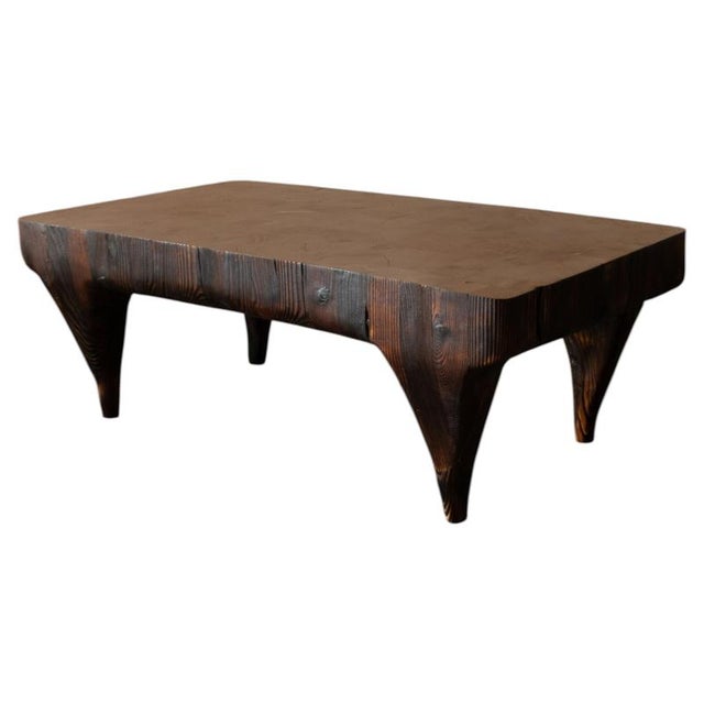 26-01 Spruce Side Table by Timothée Musset For Sale - Image 6 of 6