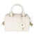 Dusty Ivory Macrocannage Calfskin Dior Groove 20 Bag For Sale