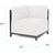 2020s Axis Corner Chair Seascape Natural Titanium Frame For Sale - Image 5 of 7
