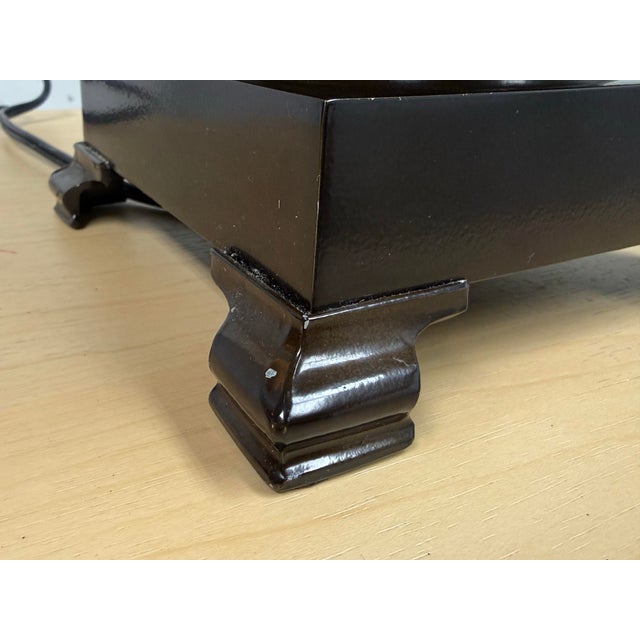 Off White Aladdin Table Lamp For Sale - Image 11 of 12