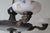 Art Deco Alabaster Chandelier with Floral Decorations, 1930s For Sale - Image 9 of 18