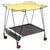 Yellow and Black Trolley attributed to Mathieu Matégot, 1950s For Sale - Image 16 of 16