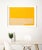 Paper Contemporary Abstract "Yellow Wall" Art Print, Minimalist Geometric Art, Large 45 X 30" Fine Art Photography Print For Sale - Image 7 of 8